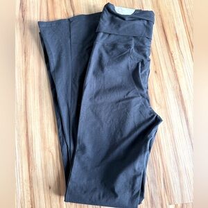 Aerie Offline Foldover Hi-rise Flare Leggings